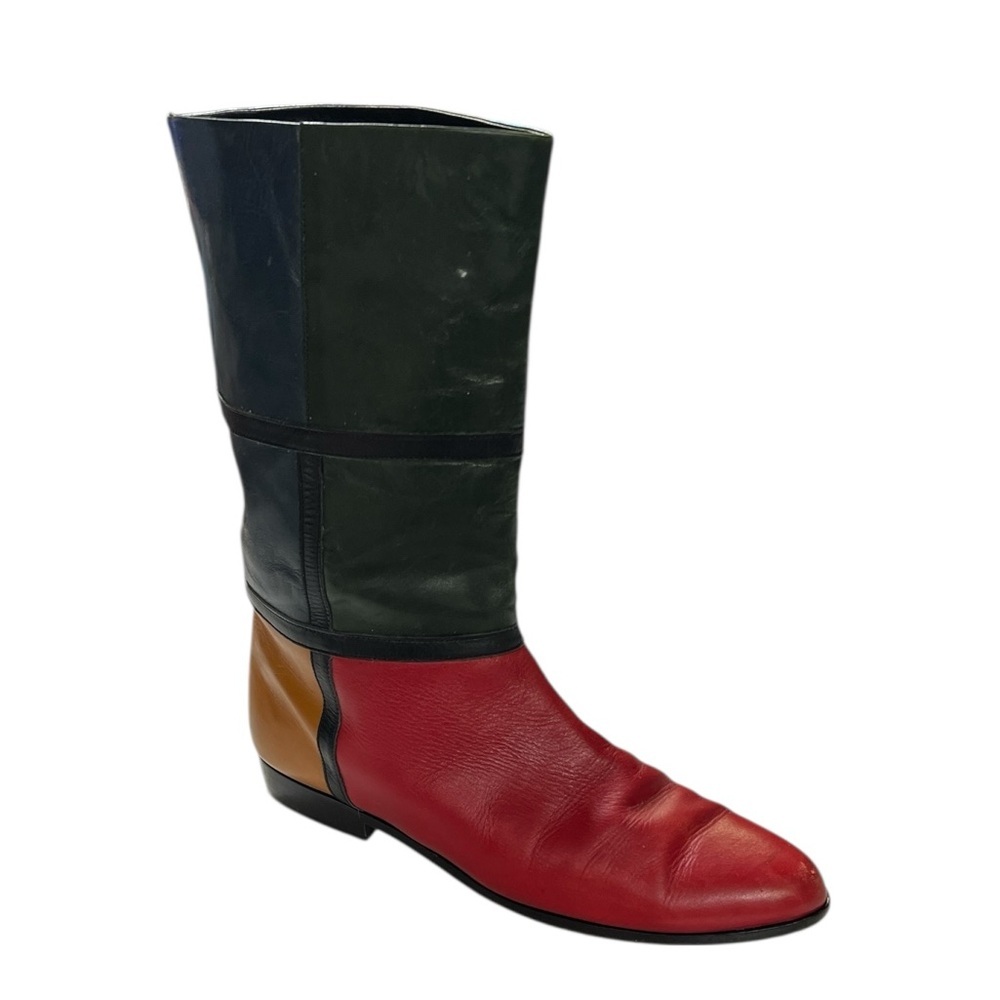 Van Eli Colorful Leather Women's Boots